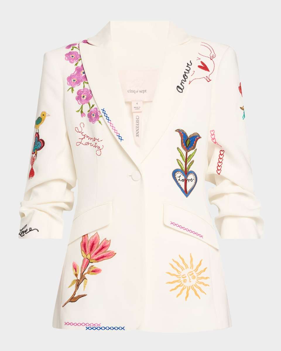 Cheyenne Scrunched Summer Love Blazer